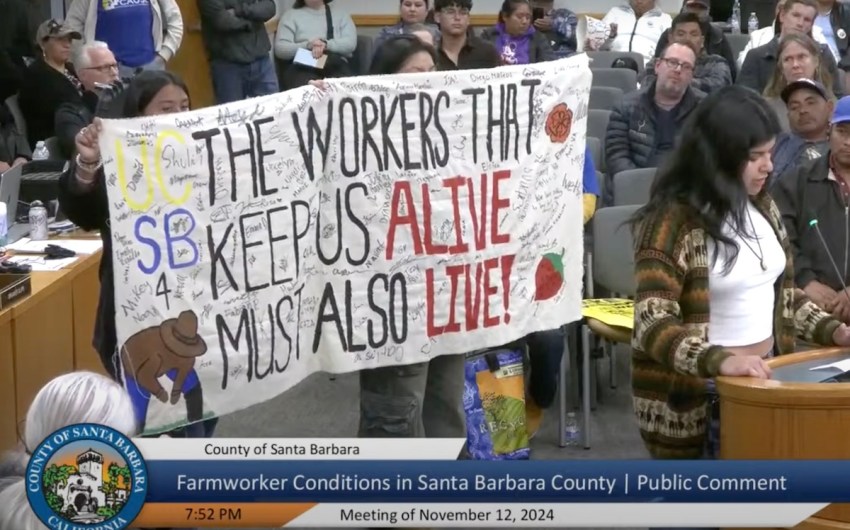 ‘I’m Asking You to Feed Us’: Farmworkers, Growers, and Experts Meet to Address Farmworker Conditions in Santa Barbara County